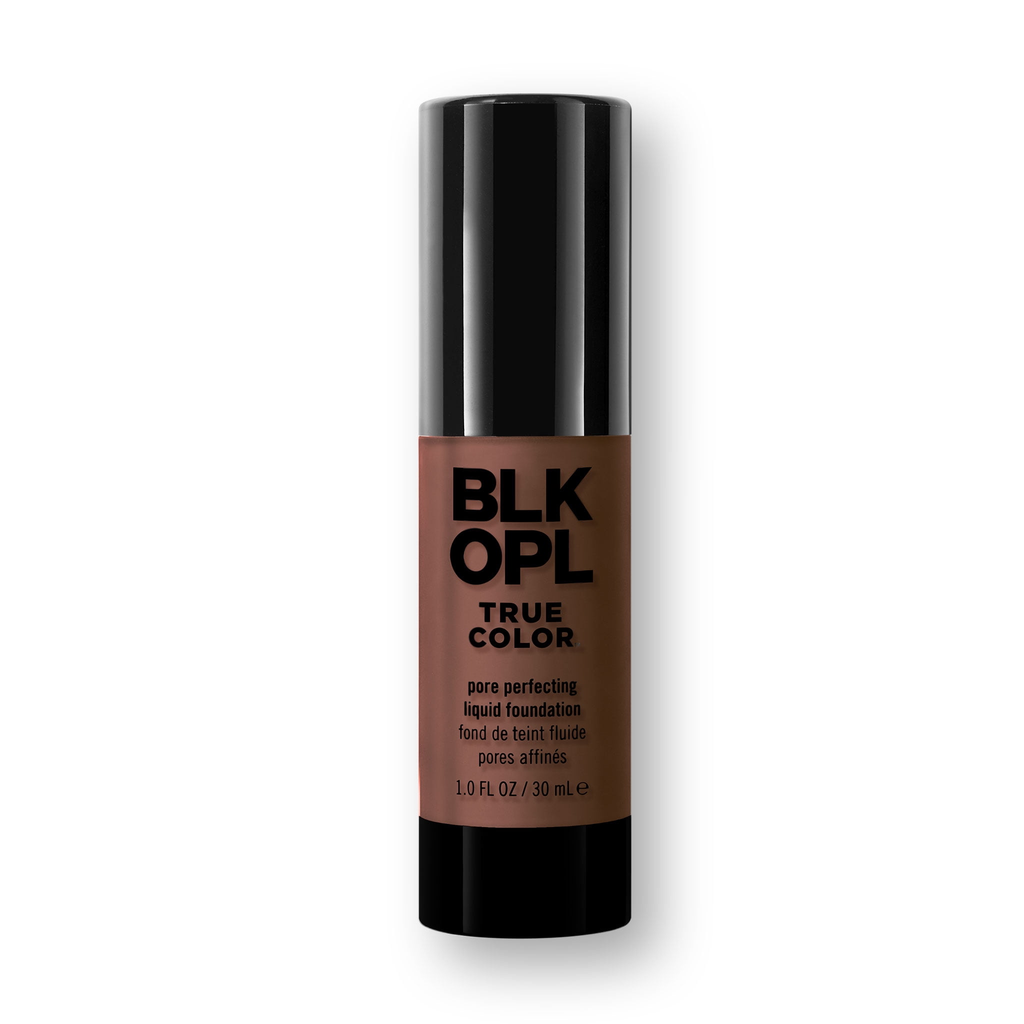 BLK/OPL True Color Pore Perfecting Liquid Foundation, Lightweight, Oil Free, Carob, 1 oz