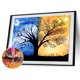 thumbnail image 1 of Cuadros Decorativos 5D DIY Sun Moon Tree Full Round Drill Diamond Painting Kit Mosaic Craft (1) Tmvgtek embutido en tela, 1 of 6
