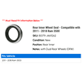thumbnail image 2 of Rear Inner Wheel Seal - Compatible with 2011 - 2018 Ram 3500 - National, 2 of 2