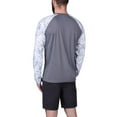 thumbnail image 3 of The American Outdoorsman Long Sleeve Raglan Sun Tee for Men (Shade Grey, XL), 3 of 3