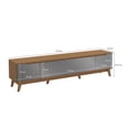 thumbnail image 3 of Mueble TV 85" Kappesberg 218cm con 3 Puertas Canela/Gris, 3 of 11