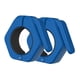 thumbnail image 4 of 2 abrazaderas para barra, abrazaderas para pesas, entrenamiento de fuerza, placas de pesas seguras en el gimnasio azul, 4 of 8