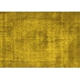 thumbnail image 1 of Ahgly Company Machine Washable Indoor Rectangle Oriental Yellow Industrial Area Rugs, 4' x 6', 1 of 4