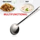 thumbnail image 4 of Utensilios para servir cubiertos de acero inoxidable, espumadera, cuchara ranurada/cucharón de sopa, juego de utensilios para servir, 10 Uds., 4 of 5