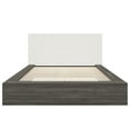 thumbnail image 1 of Bardot Queen Size Platform Bed with Upholstered Headboard, 1 of 7