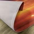 thumbnail image 5 of Ambesonne Natural Place Mats Set of 4, Morning Sunrise Ocean, Standard Size, Orange Red Purple, 5 of 6