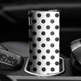 thumbnail image 4 of Black & White Dots 20 Oz Skinny Tumbler with Lid and Straw - Insulated Water Bottle- Birthday Gifts for Mom Sister Friends Women, 4 of 5