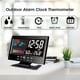 thumbnail image 5 of Reloj Despertador Digital Led de Mesa con Temperatura, Humedad y Clima., 5 of 7