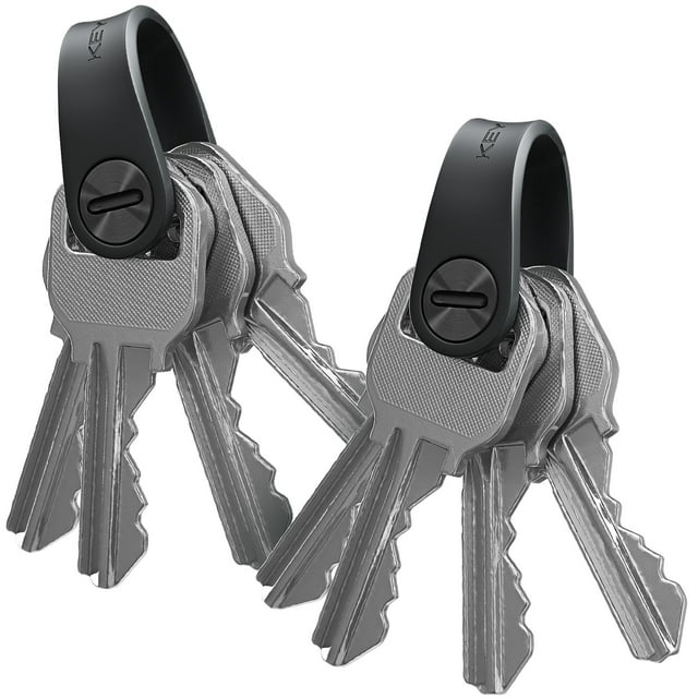 Mini llavero Key Smart, paquete de 2 unidades, organizador compacto