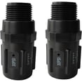 thumbnail image 1 of HUGFEGWE Pressure Regulator 2Pcs 3/4inch 30PSI Thread Plastic Regulator Valve Replacement Pressure Reducer for Irrigation System Gardening Drip Irrigation Kits CJB91-96698, 1 of 7