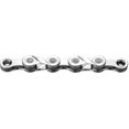 thumbnail image 1 of KMC Unisex's E9 Chain, Silver, 136 Link, 1 of 4