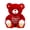D-Red, variant on Valentine's Day Plush Teddy Bear, Stuffed Animal with Heart Pillow, Red & Pink Bear Featuring Sweet Declaration Messages, Romantic Gifts, Home Valentine's Day/Mother's Day Surprises Decor