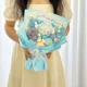 thumbnail image 5 of Muñeco de peluche con ramo de Sanrio Kawaii, dibujo animado de Kuromi Kt Cat Cinnamoroll My Melody, juguetes de peluche, decoración para el día de San Valentín, regalo para novia, 5 of 5