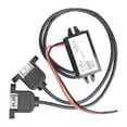 DcDc 12V To 5V 3A Power Converter Usb Step Down Voltage Power Supply