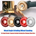 thumbnail image 2 of FlyFlise Grinder Wheel Disc 4 Inch Wood Shaping Wheel Grinding, 2 of 8