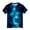 P480 Navy, variant on Tfken Soft Tops For Girls Comfy Daily Wear Holiday Short Sleeve Tshirts Tees Graphic Print T-Shirts Comfortable Toddler Classic Clothes Size 3-4 Years