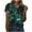 New1/Multicolor, variant on Otvok Fashionable Womens Shirts Casual Pullover Printed Short Sleeve Round Neck Tops