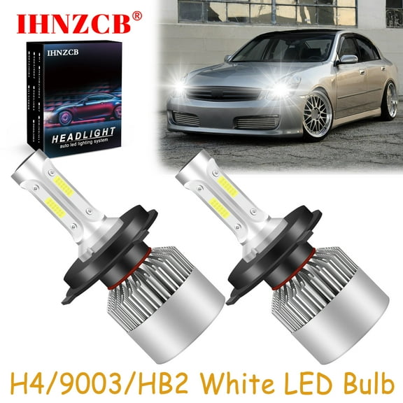 IHNZCB for Infiniti G35 2003-2005 Led Headlights Bulbs High Low Beam,H4 9003,S2,Y06