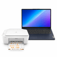 thumbnail image 1 of Combo Laptop Lenovo Ideapad Slim 3 15.6' Amd Ryzen 5 7520u 8gb Ram 512gb Ssd Windows 11 Home + Impresora Hp, 1 of 8