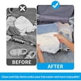 thumbnail image 4 of Clear Shoe Bags for Travel 5 PCS, 15.7" x 11.8" Travel Shoe Bags for Packing, Waterproof Drawstring Travel Shoe Storage Bag, Travel Essentials for Men and Women, 4 of 7
