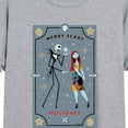 thumbnail image 3 of The Nightmare Before Christmas - Merry Scary Holiday - Women's Oversized T-Shirt, 3 of 5