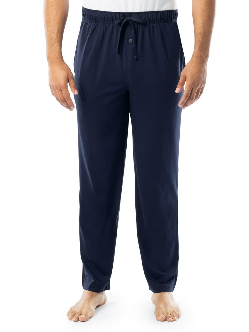 Fruit of the Loom Men's and Big Men's 2-Pack Jersey Knit Sleep