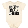 thumbnail image 3 of Inktastic My 1st Golf Season Boys Baby Bodysuit, 3 of 5