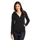 thumbnail image 1 of DESCATALOGADO District - Juniors The Concert Fleece Full-Zip Hoodie S Negro Distrito DT801, 1 of 1