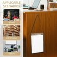 thumbnail image 3 of HAMPPLIES 10pcs Job Ticket Holder Job Ticket Holders Black PVC Hanging Display for Workplaces, 3 of 7