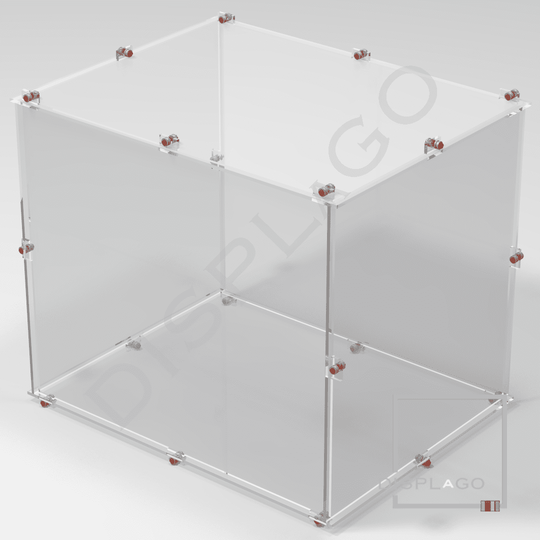 Display case for LEGO® #21325 Medieval Blacksmith. Display case for minifigures. Star Wars® display case. Compatible LEGO® display