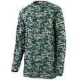 thumbnail image 5 of Augusta M Youth Digi Camo Wicking Long Sleeve T-Shirt Dark Green Digi 2789, 5 of 5