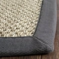 thumbnail image 4 of Safavieh Natural Fiber Square Rug in Marble / Grey, 4 of 4