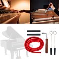 thumbnail image 3 of Palanca de afinación de piano Kit de herramientas de palanca de afinación de Piano conjunto DIY de martillo silencioso piezas de Piano para instrumentos musicales JShteea El nuevo, 3 of 9