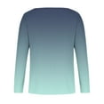 thumbnail image 3 of UYISJ Womens Long Sleeve T Shirt V Neck Waffle Knit Thermal Tops Casual Loose Fit Soft Blouse, 3 of 4