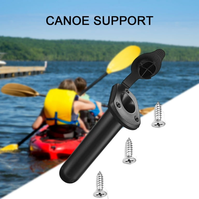 Dream Lifestyle Fishing Rod Holder Reusable Easy Installation Sturdy Wear  Resistant Safe Fix Rod Portable Kayak Fishing Rod Holder with Cap for Boat