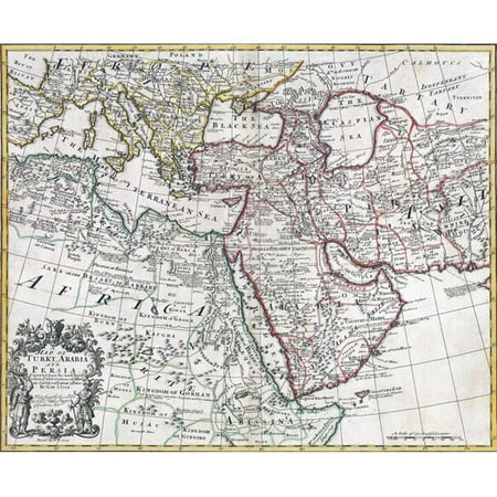 Map Of Perugia Map Of Turkey Arabia And Persia By Guillaume De Lisle Revised By John Senex And Published In The New General Atlas Of 1721 By Daniel Browne Thomas Taylor John Darby John Senex William Taylor And 4 Oth ()