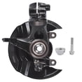 thumbnail image 3 of Front Left Side Steering Knuckle & Hub Bearing Assembly Replacement for Honda CR-V 2017-2023 44600TLAA00 45255TLAA01, 3 of 12