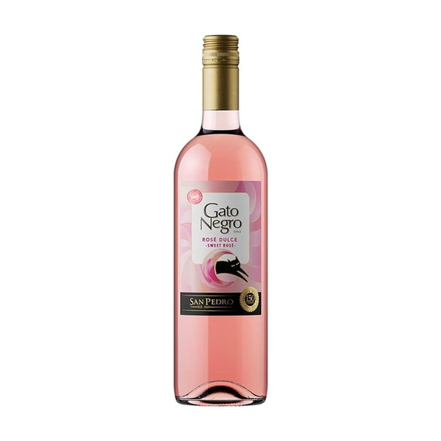 Vino Rosado VSPT Gato Negro Dulce 750 ml