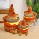 thumbnail image 1 of Juguete de peluche de hamburguesa de pollo creativo, decoración de habitación Kawaii, muñeca Huggable, perros calientes de dibujos animados, gran oferta, 25 cm, 35 cm, 50cm, 1 of 4