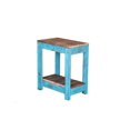 Turquoise Combo End Table