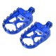 thumbnail image 1 of Par Motocicleta Unique Bargains Pie Clavijas Pedales CNC Azul 360 Grados Rotación, 1 of 1