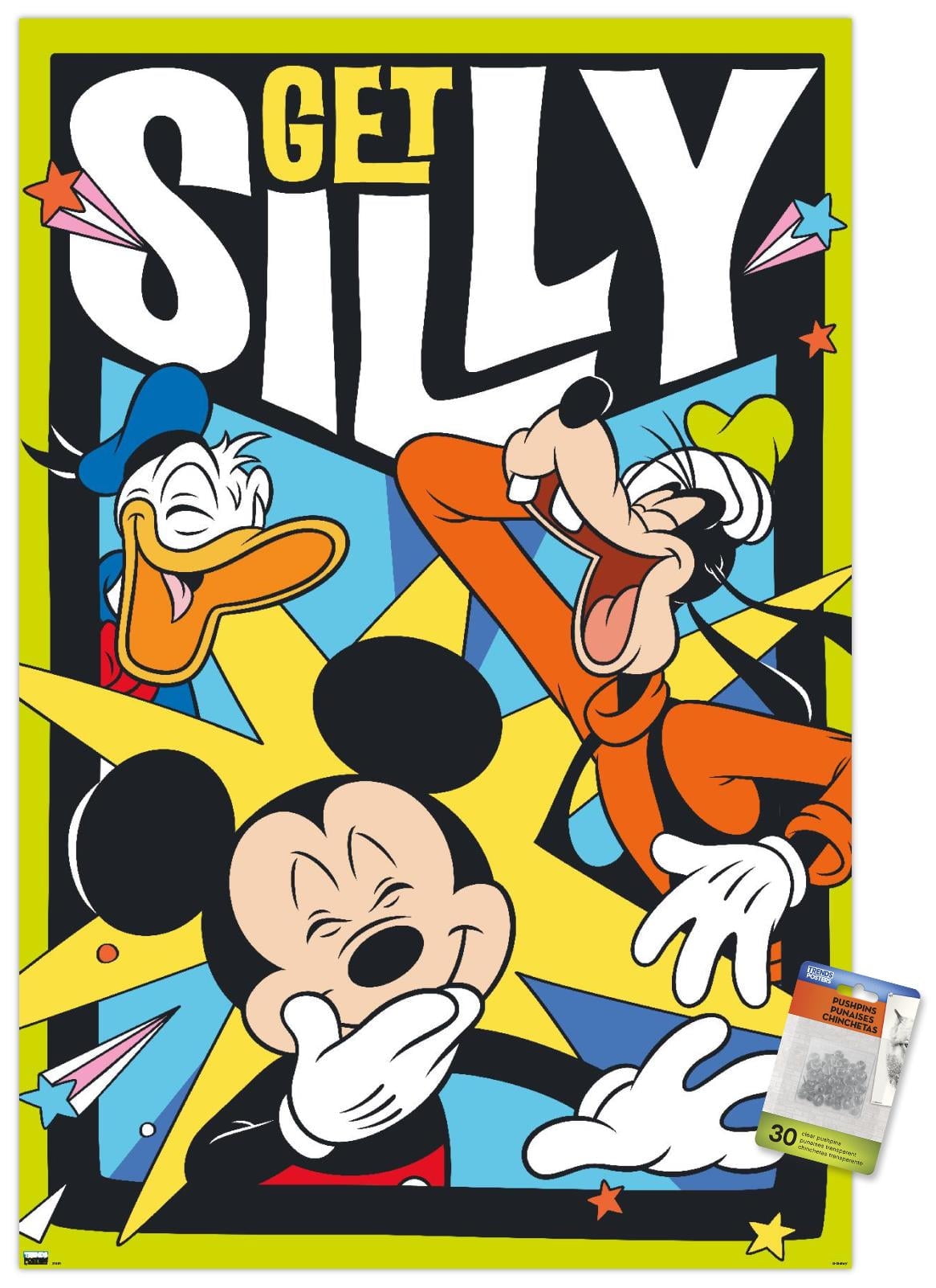 Mickey Magazine ポスター Disney Mickey Mouse Funhouse - Get Silly Wall Poster, 22.375