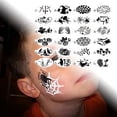 thumbnail image 1 of Peinture pour le Corps, Modèle de Peinture Faciale Humaine, Modèle de Peinture, Modèle de Traçage Facial Réutilisable pour Fête de Vacances, Maquillage, 1 of 6