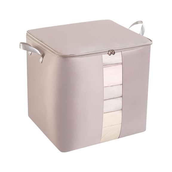 Large Capacity Quilt Storage Bags - Waterproof, Airtight Vacuum Sealed Organizer Bags for Clothing, Moving, and Home Organization (30x30x38cm)