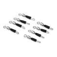 thumbnail image 1 of 30pcs Fishing Tackle Connector Feeder Fishing Accessories Swivel Snaps For Carp Carp Fishing Quick Change Feeder Swivels Method He Qiyong unisex, 1 of 2