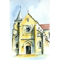 thumbnail image 2 of Bolokofsky, Ronald 13x18 White Modern Wood Framed Museum Art Print Titled - French Chapel, 2 of 4