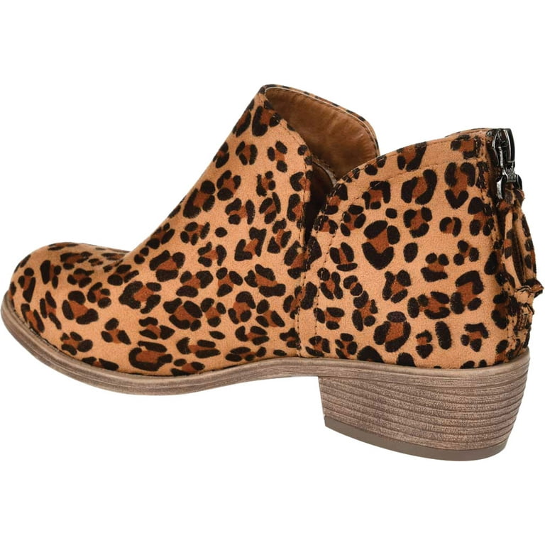 Cheetah print booties clearance walmart