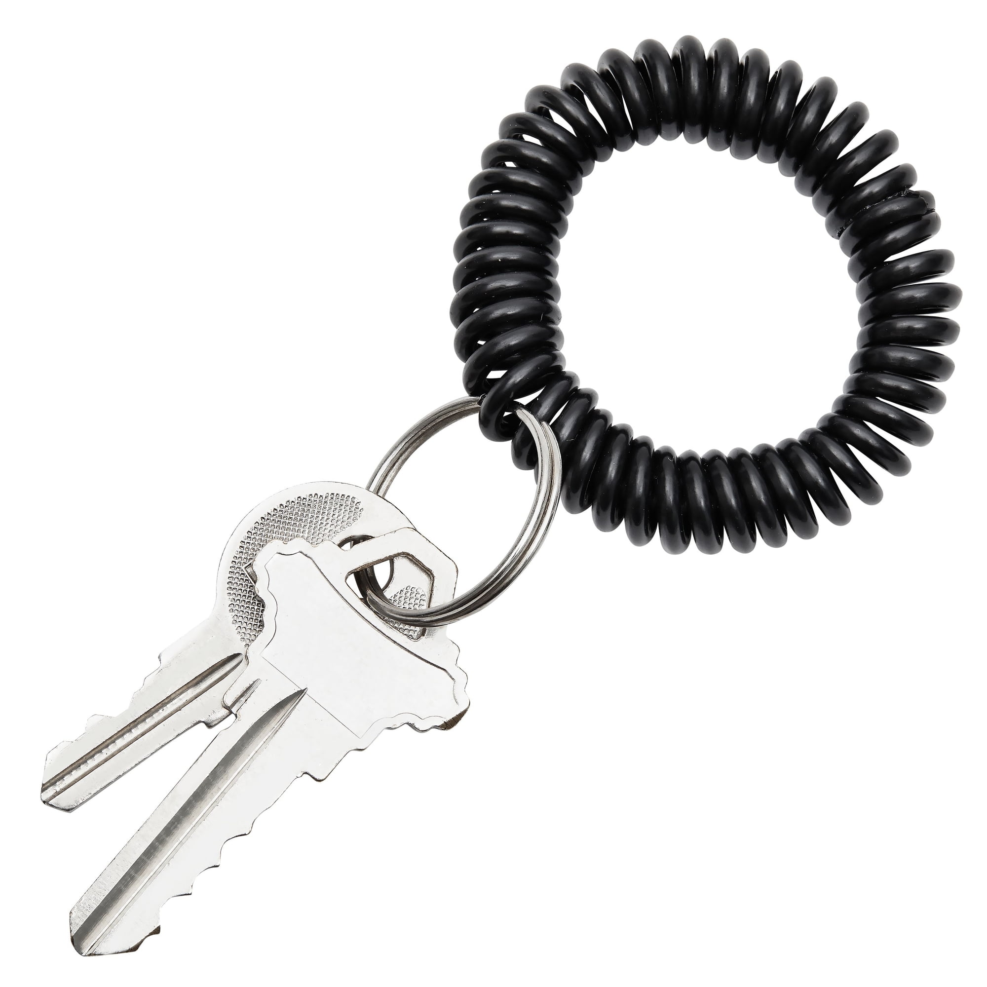 GARNI　Coil Bracelet/BLACK L Black Cable and Steel Coil Bracelet - Creative Gateways