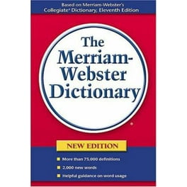 Webster's American English Dictionary, New Edition