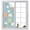 Blue, variant on Hot Air Balloon Window Privacy Film, Vintage Sky Clouds Rustic Nostalgic Frosted Glass Window Clings Static Cling UV Heat Blocking Reusable Door Sticker for Bathroom 17.7 x 39.3 Inch